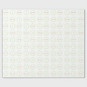 Papier voor het zoete kerstwrappen (Vlak)