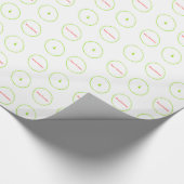 Papier voor het zoete kerstwrappen (Hoek)