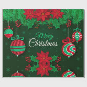 Papier voor het zoete kerstwrappen (Vlak)