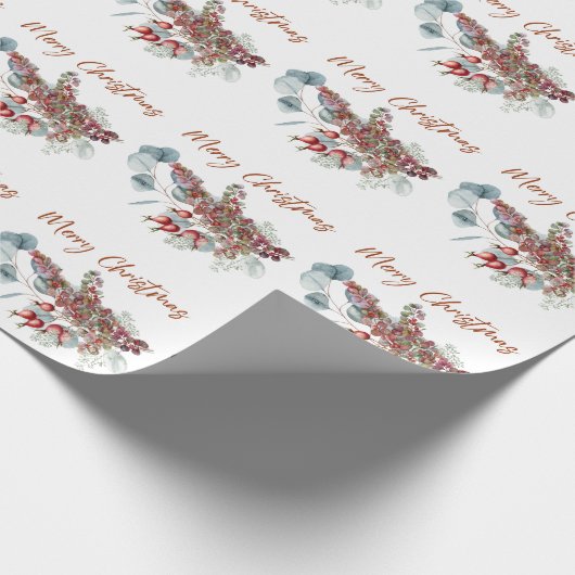 Papier voor het zoete kerstwrappen (Hoek)