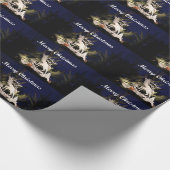 Papier voor het zoete kerstwrappen (Hoek)