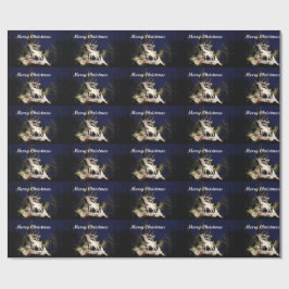 Papier voor het zoete kerstwrappen