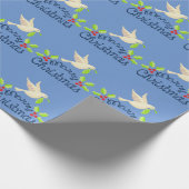 Papier voor het zoete kerstwrappen (Hoek)