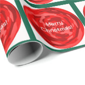Papier voor het zoete kerstwrappen (Rol Hoek)