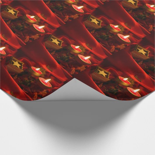 Papier voor het zoete kerstwrappen (Hoek)