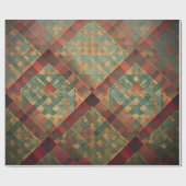 Papier voor het zoete kerstwrappen (Vlak)