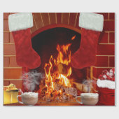 Papier voor het zoete kerstwrappen (Vlak)