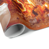 Papier voor het zoete kerstwrappen (Rol Hoek)