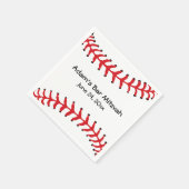 Papier voor honkbal servet (Hoek)