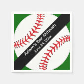 Papier voor honkbal servetten (Voorkant)