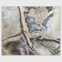 Papier voor inktvulling met zwart en crèmekristal