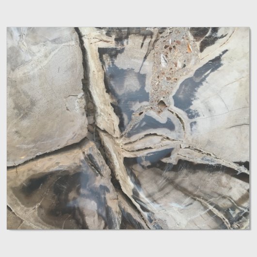 Papier voor inktvulling met zwart en crèmekristal (Vlak)