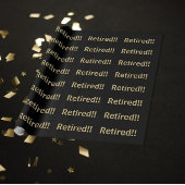 Papier voor inpakken van cadeaus in zwart/goud, in