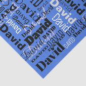 Papier voor jouw naam (Detail)