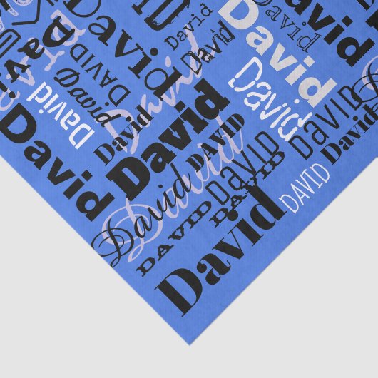 Papier voor jouw naam  (Detail)