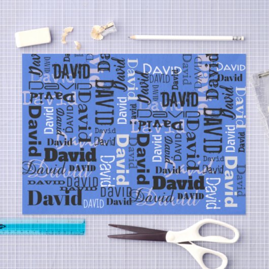 Papier voor jouw naam  (Craft)