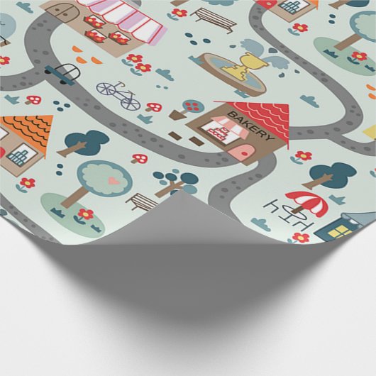 Papier voor kaartverpakking (Hoek)