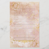 Papier voor kantoorbenodigdheden, formaat: 5,5 x 8 (Voorkant)