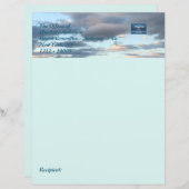 Papier voor kantoorbenodigdheden (Sky Blue) RFPMDe (Voorkant / Achterkant)