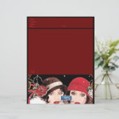 Papier voor kantoorbenodigdheden (Winter Red B) RF (Staand voorkant)