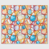 Papier voor kartonnen verpakking abstract patroon (Vlak)