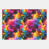 Papier voor kartonnen verpakking abstract patroon inpakpapier vel (Voorkant 2)