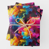 Papier voor kartonnen verpakking abstract patroon inpakpapier vel (In situ)