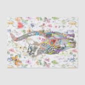 Papier voor katten en kleurrijke katten (Voorkant)