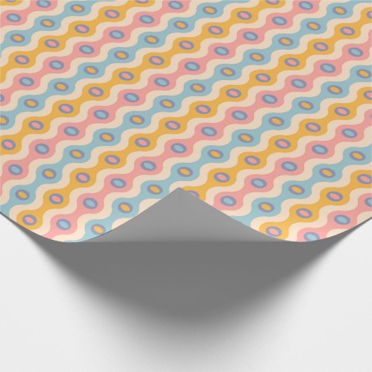 Papier voor kerst in retro-stijl. (Hoek)