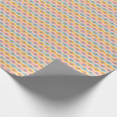 Papier voor kerst in retro-stijl. (Hoek)