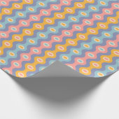 Papier voor kerst in retro-stijl. (Hoek)