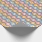 Papier voor kerst in retro-stijl. (Hoek)