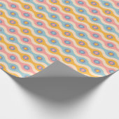 Papier voor kerst in retro-stijl. (Hoek)