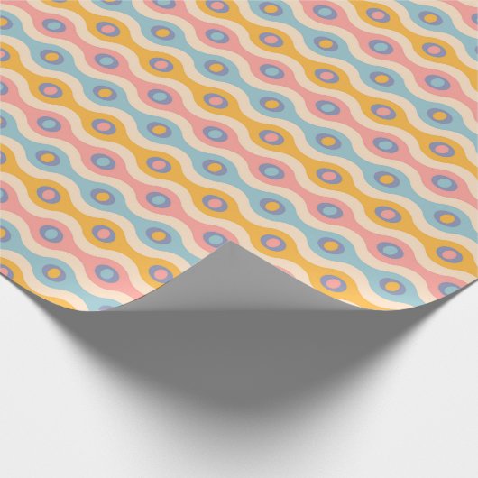 Papier voor kerst in retro-stijl. (Hoek)