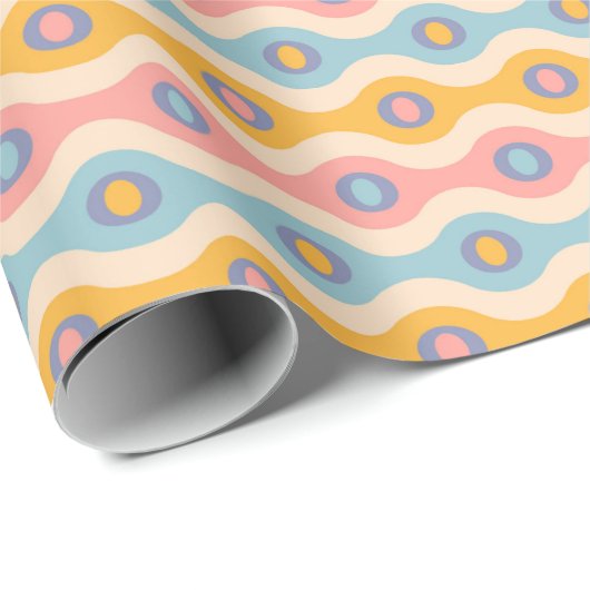 Papier voor kerst in retro-stijl. (Rol Hoek)