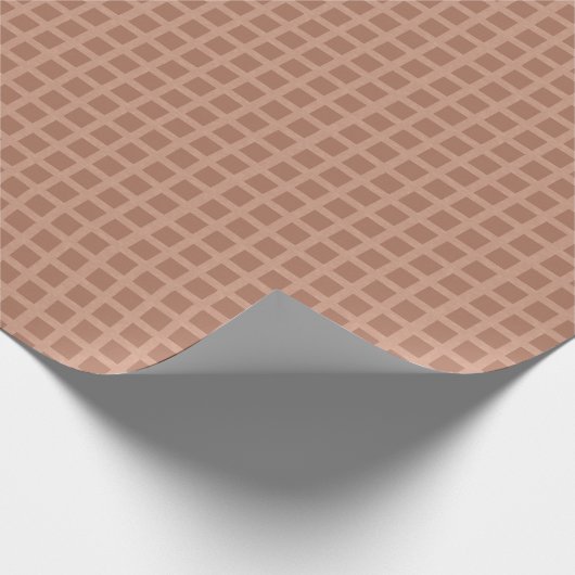 Papier voor kerst of verjaardag. (Hoek)