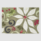 Papier voor kerstflorale patronen (Voorkant)