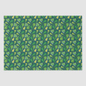 Papier voor kerstgroen en goudboomweefsel (Voorkant)