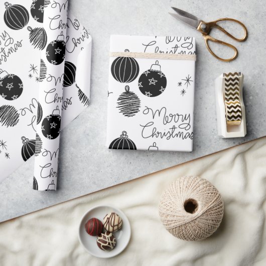 Papier voor kerstinpakken (Crafts)