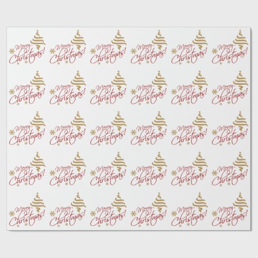 Papier voor kerstinpakken (Vlak)
