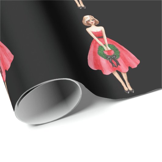 Papier voor kerstinpakken (Rol Hoek)