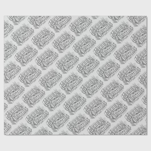 Papier voor kerstinpakken (Vlak)