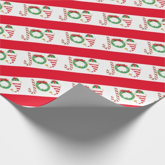 Papier voor kerstinpakken (Hoek)