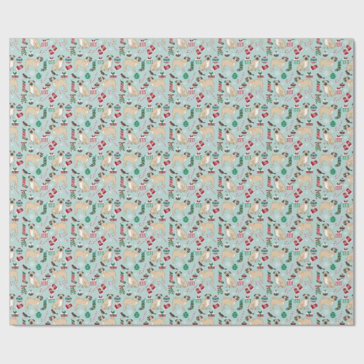 Papier voor kerstinpakken (Vlak)