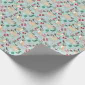 Papier voor kerstinpakken (Hoek)