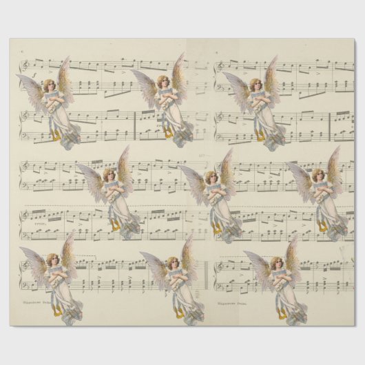 papier voor kerstinslag (Vlak)