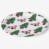 Papier voor Kerstmis en voor Kerstmis Papieren Bordje (Gekanteld)