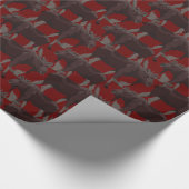 Papier voor kerstmis met veel rotzooi (Hoek)