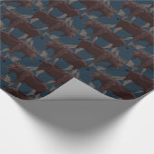 Papier voor kerstmis met veel rotzooi (Hoek)