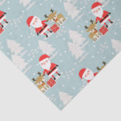 Papier voor kerstmis, Snowmen, Rudolph en Cadeaus (Detail)